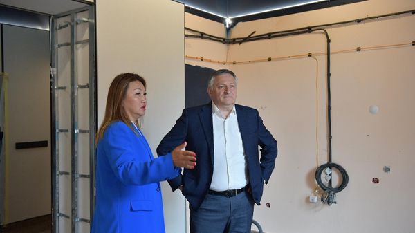 Ремонтные работы в Музее боевой славы им. В.Г.Ардзинба - Sputnik Аҧсны