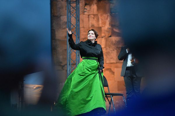 XXIV фестиваль "Хибла Герзмава приглашает..." продолжился концертом у стен Бедийского собора. - Sputnik Абхазия
