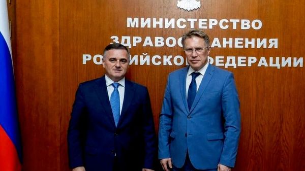 Ҩ-ганктәи аусеицура аҿиара азҵаарақәа ирылацәажәеит Аԥсни Урыстәылеи ргәабзиарахьчара аминистрцәа Асҭамыр Гәниеи Михаил Мурашкои - Sputnik Аҧсны