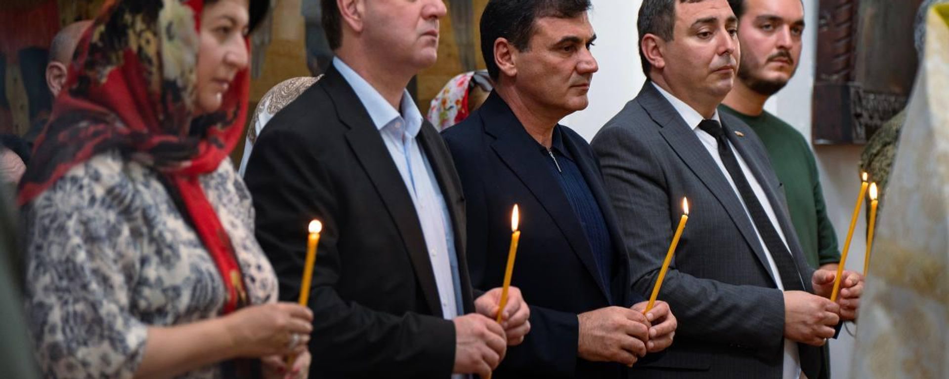 Молебен прошел в Сухумском кафедральном соборе в День памяти жертв агрессии Грузии против Южной Осетии Молебен прошел в Сухумском кафедральном соборе в День памяти жертв агрессии Грузии против Южной Осетии - Sputnik Абхазия, 1920, 08.08.2026
