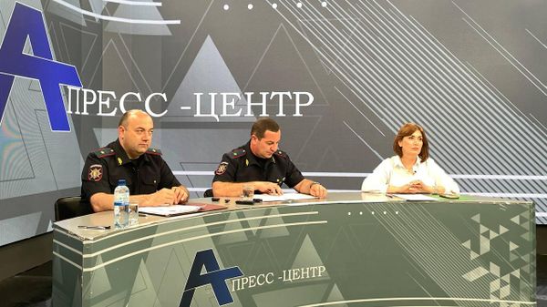 Пресс-конференция Министра внутренних дел Абхазии - Sputnik Аҧсны