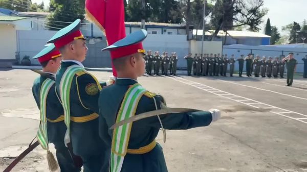 Восемь абхазских курсантов, зачисленных в вузы МЧС России, принесли воинскую присягу - Sputnik Абхазия