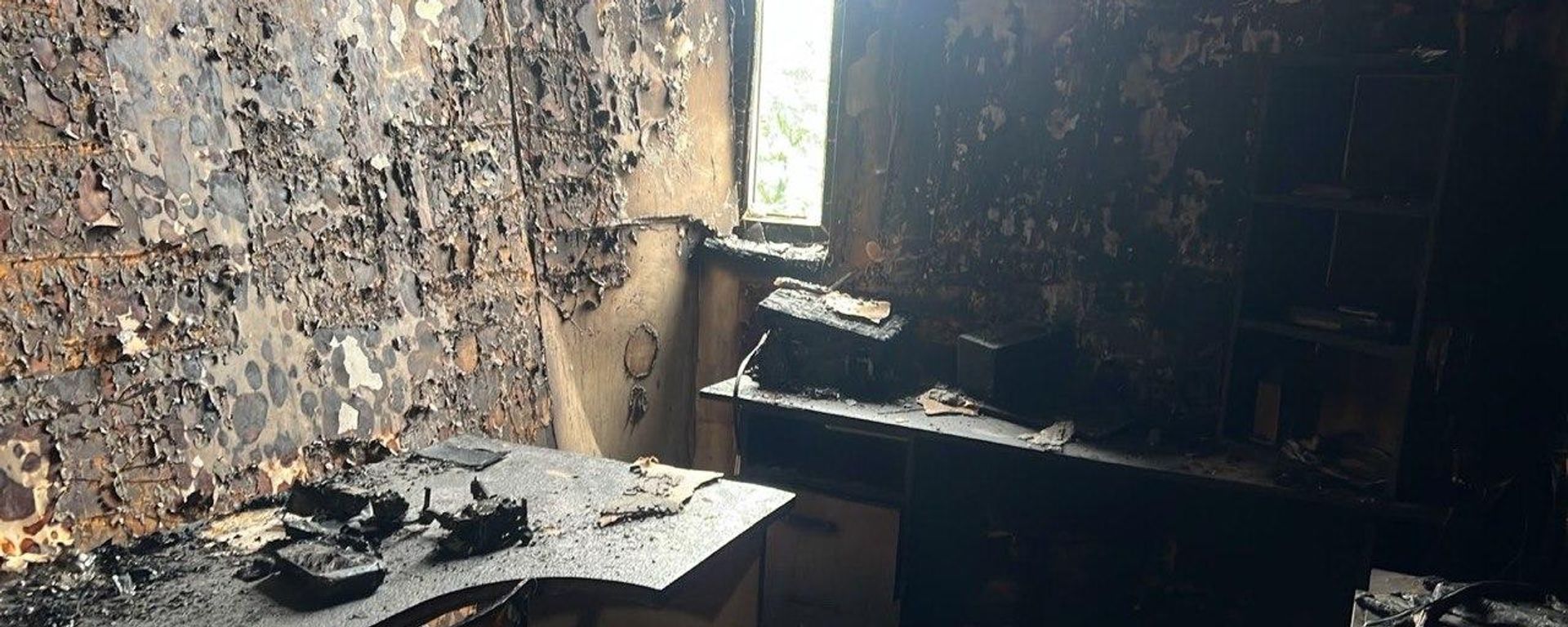 Пожар произошел в редакции телеканала Гал-Медиа - Sputnik Абхазия, 1920, 18.08.2026