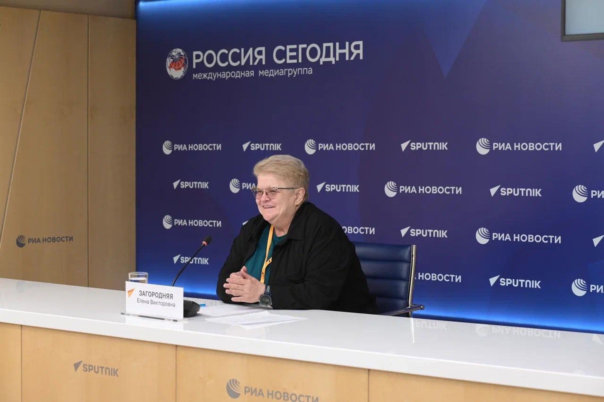 начальник управления по производству контента Sputnik в странах ближнего зарубежья и Балтии Елена Загородняя - Sputnik Абхазия, 1920, 21.08.2026