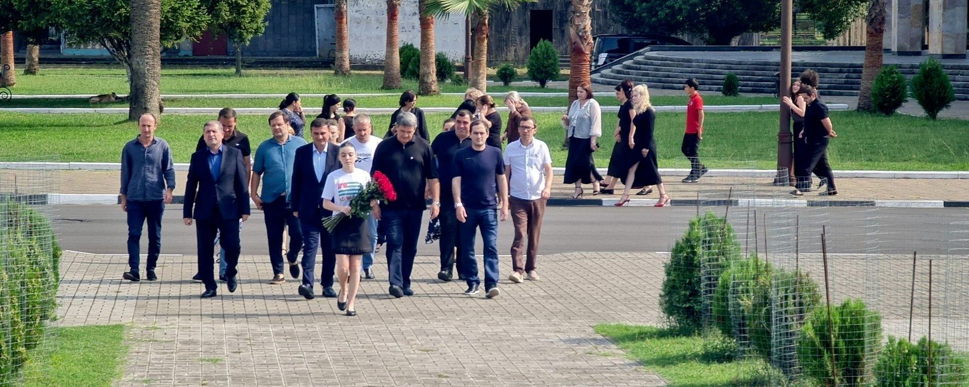 Память без вести пропавших во время Отечественной войны народа Абхазии почтили в Очамчыре - Sputnik Абхазия, 1920, 30.08.2026