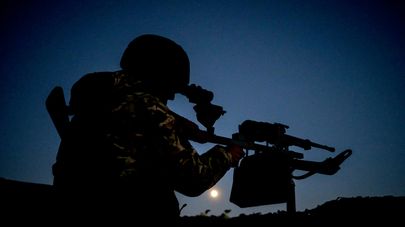 Боевое дежурство пункта воздушного наблюдения БАРС "Курск" на Сумском направлении СВО