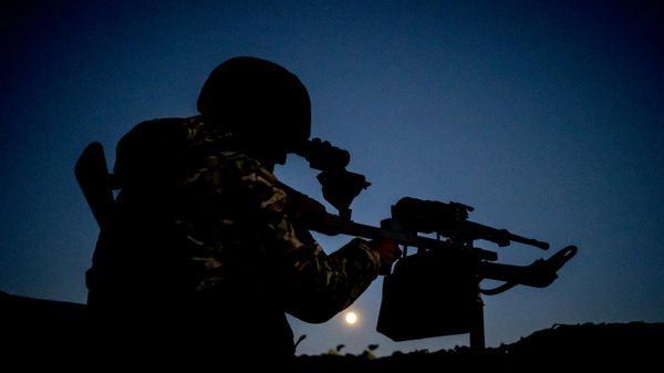 Боевое дежурство пункта воздушного наблюдения БАРС Курск на Сумском направлении СВО - Sputnik Аҧсны