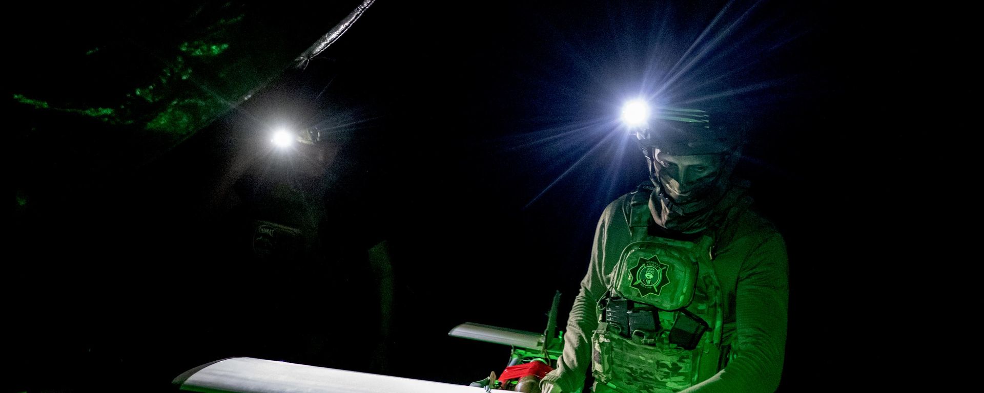 Боевая работа расчета БПЛА Молния спецназа Ахмат на Сумском направлении СВО - Sputnik Абхазия, 1920, 01.10.2026