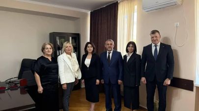 Делегация Минпроса России