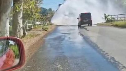 Сухум остался без воды из-за аварии на центральном водоводе на улице Бейгуа