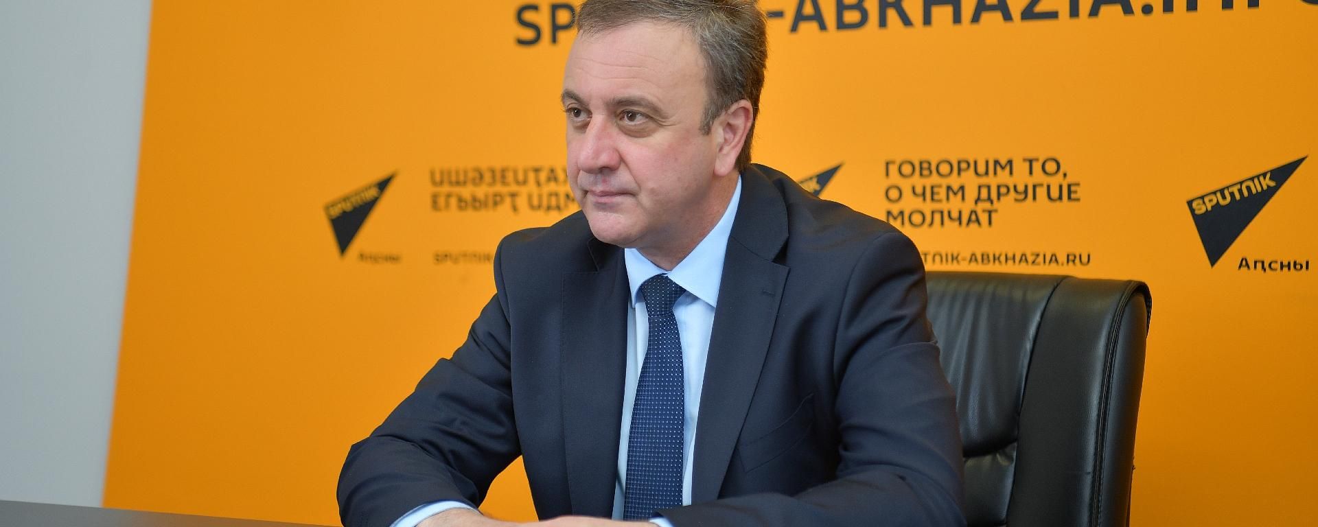 Владимир Делба в ПЦ Спутник Абхазия - Sputnik Абхазия, 1920, 20.09.2026