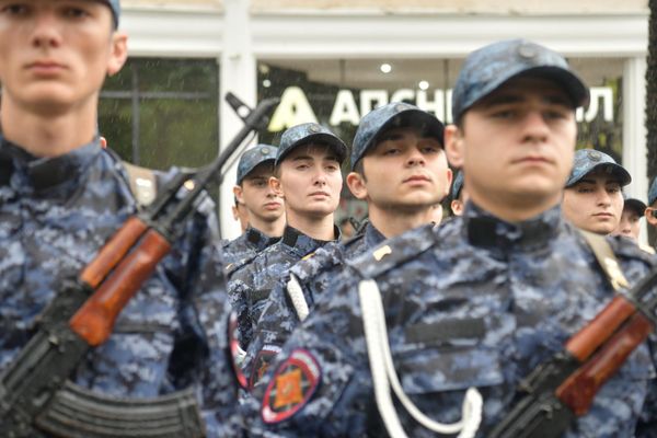 Парад в честь Дня Победы  - Sputnik Абхазия