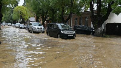 Сухум и часть Сухумского района затоплены 