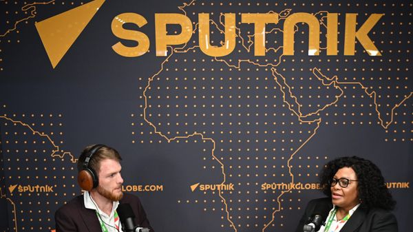 II Cаммит и форум Россия - Африка. Стенд радио Sputnik - Sputnik Аҧсны