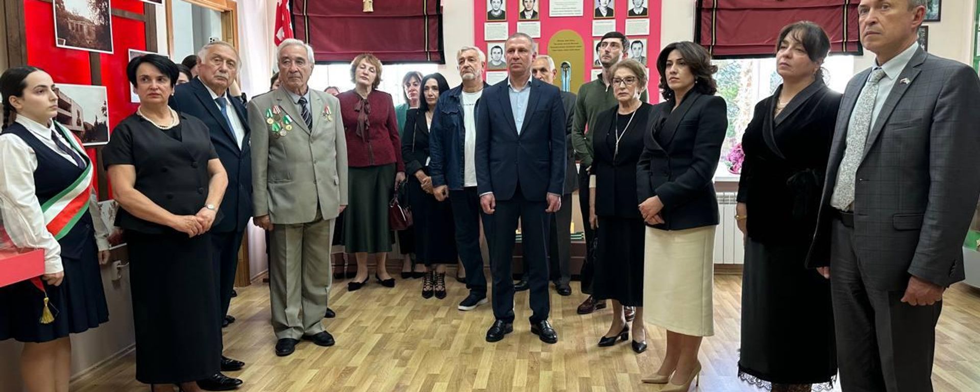 Обновленный музей Боевой и Трудовой Славы открылся в гагрской школе №2 имени Виталия Попкова - Sputnik Абхазия, 1920, 23.10.2026