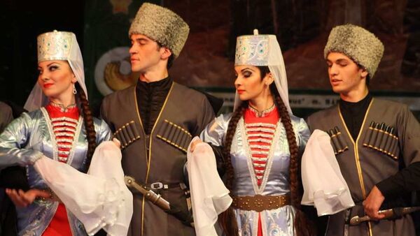 Ансамбль народного танца Адыгеи «Нальмэс» - Sputnik Абхазия