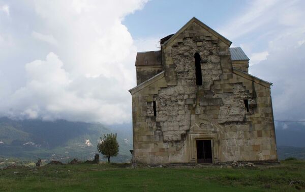 Бедийский храм в Абхазии - Sputnik Абхазия