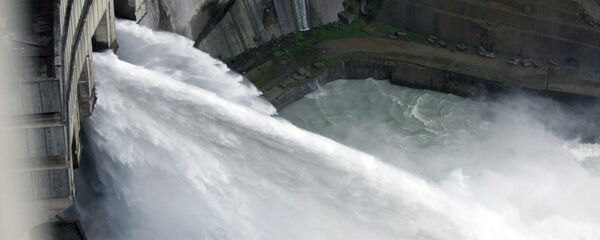 Ингурская ГЭС - крупнейшая на Кавказе. Архивное фото. Ингурская ГЭС - крупнейшая на Кавказе. Архивное фото. - Sputnik Абхазия