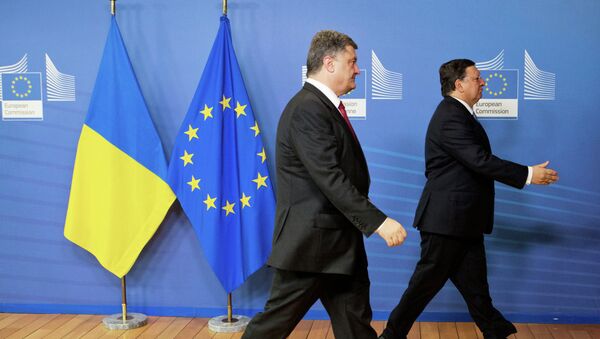 Визит президента Украины Петра Порошенко в Брюссель. Архивное фото. - Sputnik Абхазия