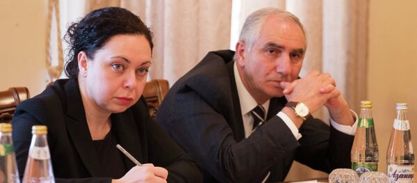 Министр финансов Амра Кварандзия. Архивное фото. Министр финансов Амра Кварандзия. Архивное фото. - Sputnik Абхазия