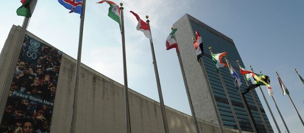 Здание ООН в Нью-Йорке Здание ООН в Нью-Йорке - Sputnik Абхазия