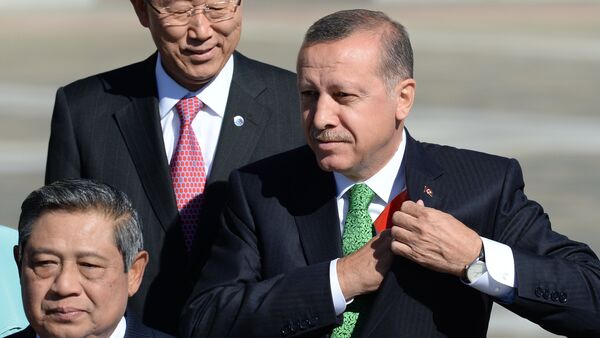 Президент Турции Реджеп Тайип Эрдоган. Архивное фото. - Sputnik Абхазия