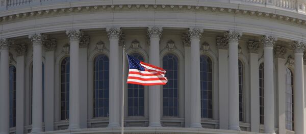 Фрагмент Капитолия - здание Конгресса США в Вашингтоне. Архивное фото. Фрагмент Капитолия - здание Конгресса США в Вашингтоне. Архивное фото. - Sputnik Абхазия