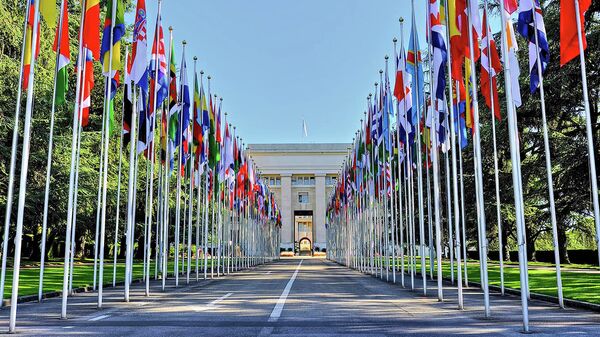 Архивное фото дворца Нации в Женеве - Sputnik Абхазия