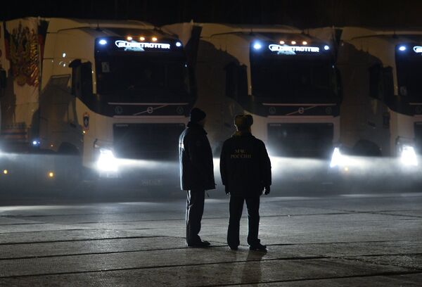 Восьмой гуманитарный конвой для жителей Донбасса. Архивное фото. - Sputnik Абхазия