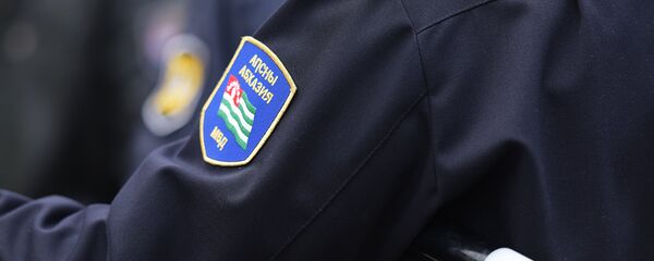 Отличительный знак сотрудников МВД Абхазии - Sputnik Аҧсны