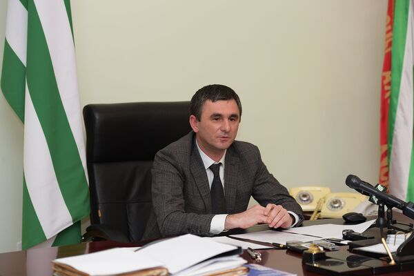 Министр  ВД Абхазии Рауль Лолуа - Sputnik Абхазия