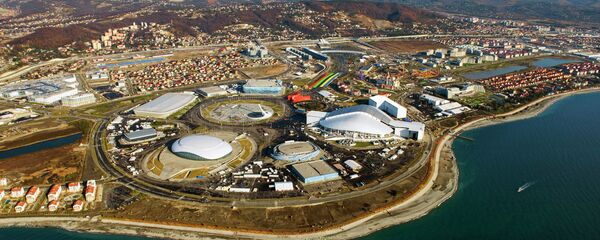 Олимпийский Сочи с борта самолета - Sputnik Абхазия