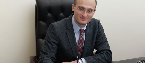Начальник Экспертного управления администрации президента Абхазии Ираклий Хинтба. Начальник Экспертного управления администрации президента Абхазии Ираклий Хинтба. - Sputnik Абхазия