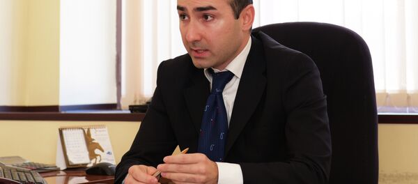 Замминистра экономики Леон Кварчия. Замминистра экономики Леон Кварчия. - Sputnik Абхазия