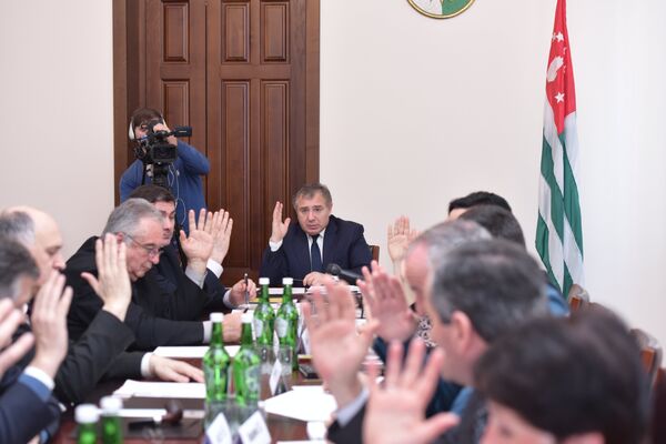 Заседание кабмина по бюджету - Sputnik Абхазия