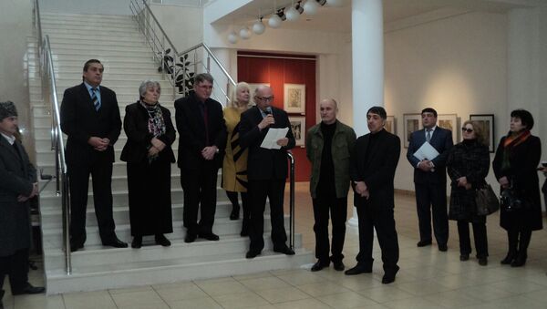 Выставка работ абхазского художника Рауфа Барцыц открылась в Адыгее - Sputnik Абхазия