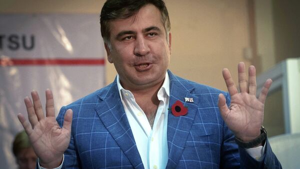 Михаил Саакашвили. Архивное фото - Sputnik Абхазия