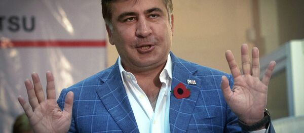 Михаил Саакашвили. Архивное фото. Михаил Саакашвили. Архивное фото. - Sputnik Абхазия