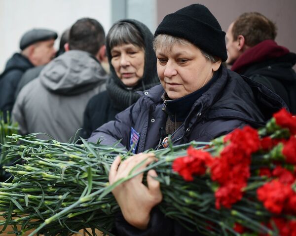 Прощание с политиком Борисом Немцовым в Москве - Sputnik Аҧсны