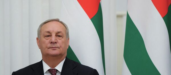 Президент Абхазии Сергей Багапш в Кремле. Архивное фото. Президент Абхазии Сергей Багапш в Кремле. Архивное фото. - Sputnik Аҧсны