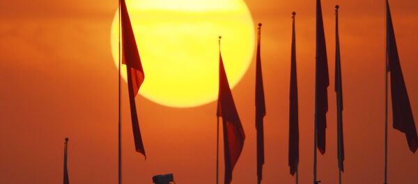 Флаг Китая. Архивное фото. Флаг Китая. Архивное фото. - Sputnik Абхазия