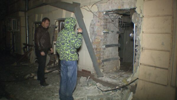Взрыв произошел в здании Правого сектора в Одессе. Кадры с места ЧП - Sputnik Абхазия