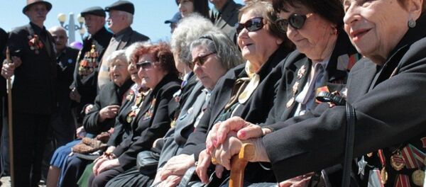 Ветераны на праздновании Дня Победы ВОВ в Сухуме. Архивное фото. Ветераны на праздновании Дня Победы ВОВ в Сухуме. Архивное фото. - Sputnik Абхазия