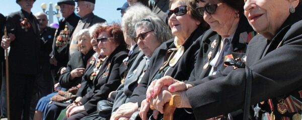 Ветераны на праздновании Дня Победы ВОВ в Сухуме. Архивное фото. Ветераны на праздновании Дня Победы ВОВ в Сухуме. Архивное фото. - Sputnik Абхазия