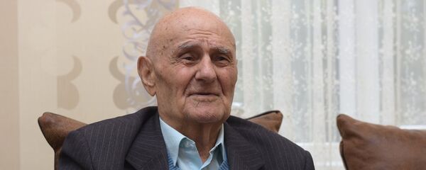 Ветеран ВОВ Мумджян Андроник Николаевич Ветеран ВОВ Мумджян Андроник Николаевич - Sputnik Абхазия