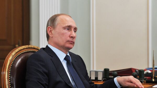 Президент РФ В.Путин. Архивное фото. - Sputnik Абхазия