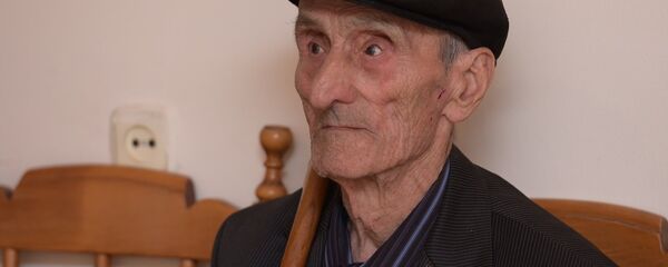 Ветеран ВОВ Леварс Ашуба Ветеран ВОВ Леварс Ашуба - Sputnik Абхазия