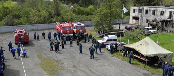 Соревнования МЧС Соревнования МЧС - Sputnik Абхазия