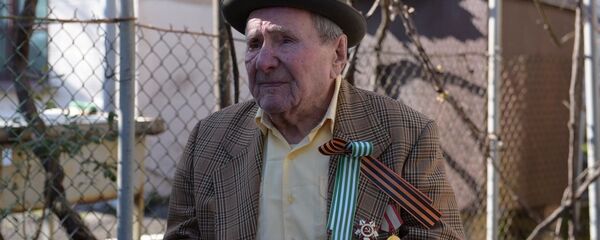 Ветеран ВОВ Жаданов Андрей Мартакович Ветеран ВОВ Жаданов Андрей Мартакович - Sputnik Абхазия