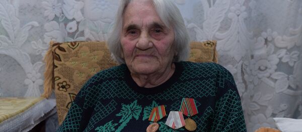 Ветеран ВОВ Ткебучава Цаца Ветеран ВОВ Ткебучава Цаца - Sputnik Абхазия